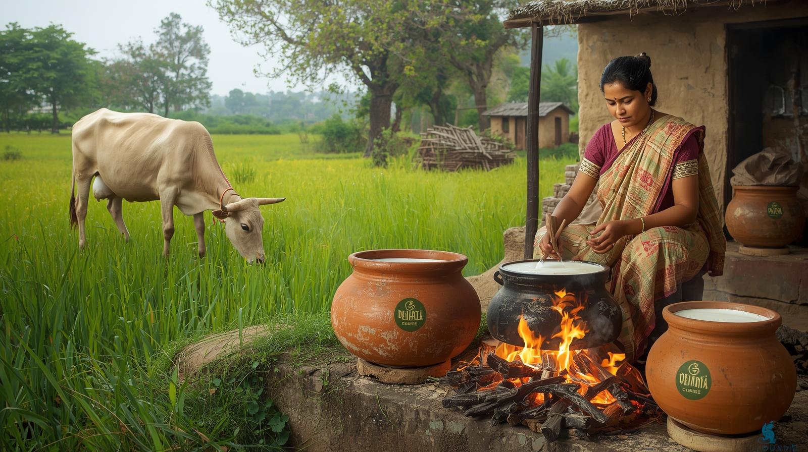A2 bilona ghee in traditional pot